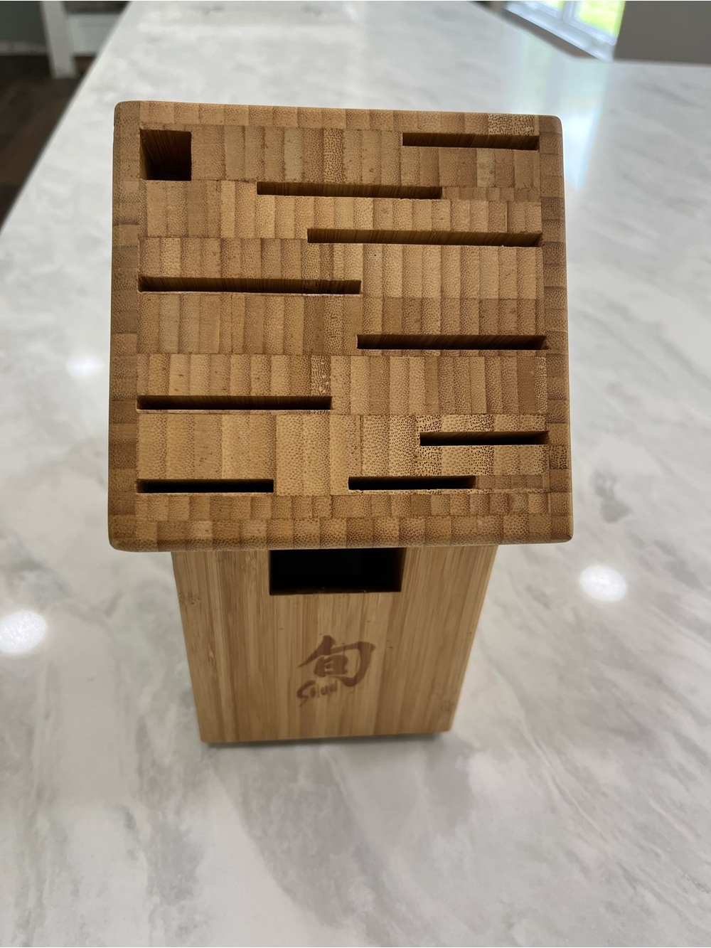 Shun Cutlery Bamboo Knife Block - 11 Slot